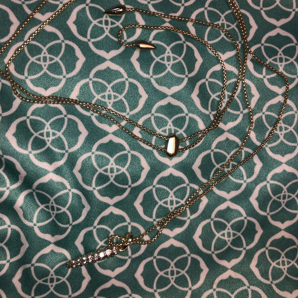 Kendra Scott long gold